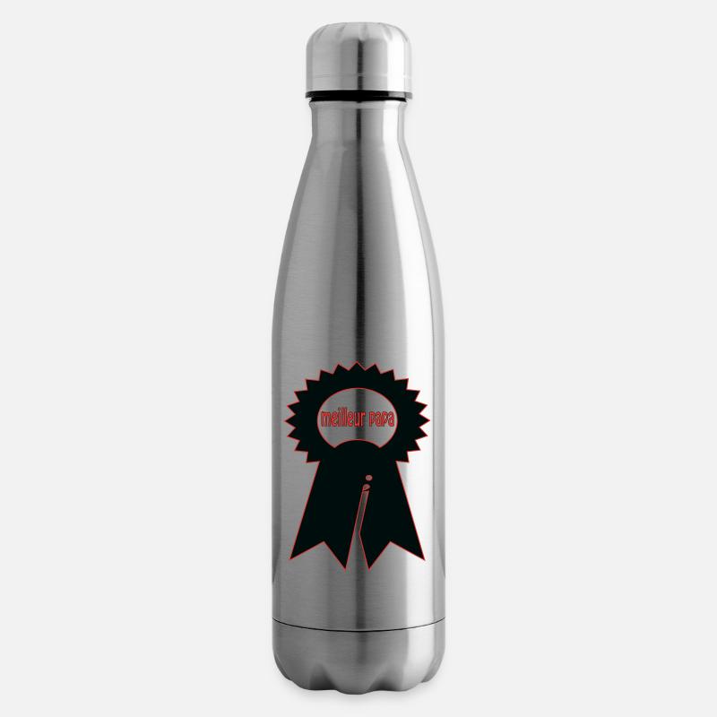 Meilleur papa - Bouteille isotherme - argent clair