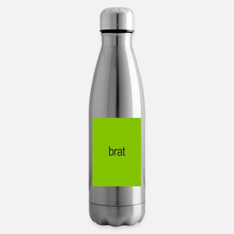 Brat - Insulated Water Bottle - silver