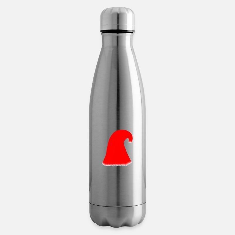 Chapeau de Noël classique - Bouteille isotherme - argent clair