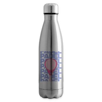 Padel-Poster - Isolierflasche - Lightsilver - Rechts