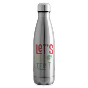 Let's Par Tee Golfer Golf - Isolierflasche - Lightsilver - Rechts