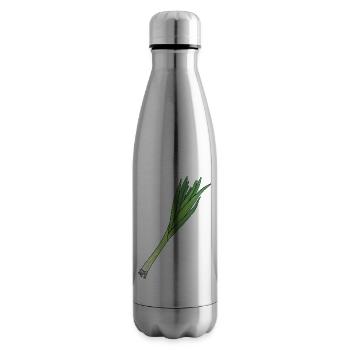 Leek - Insulated Water Bottle - silver - Right