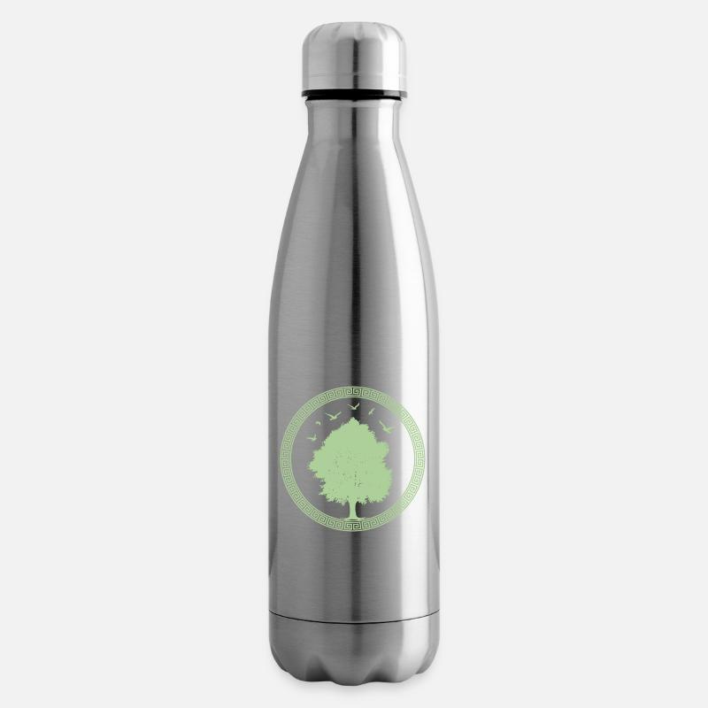 Baum des Lebens - Isolierflasche - Lightsilver