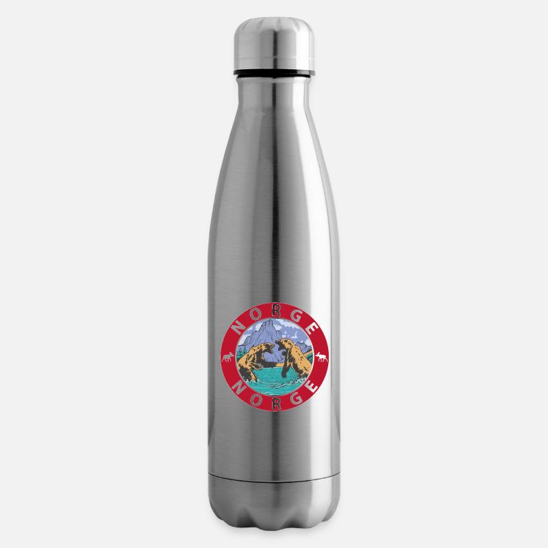 Norwegen - Isolierflasche - Lightsilver