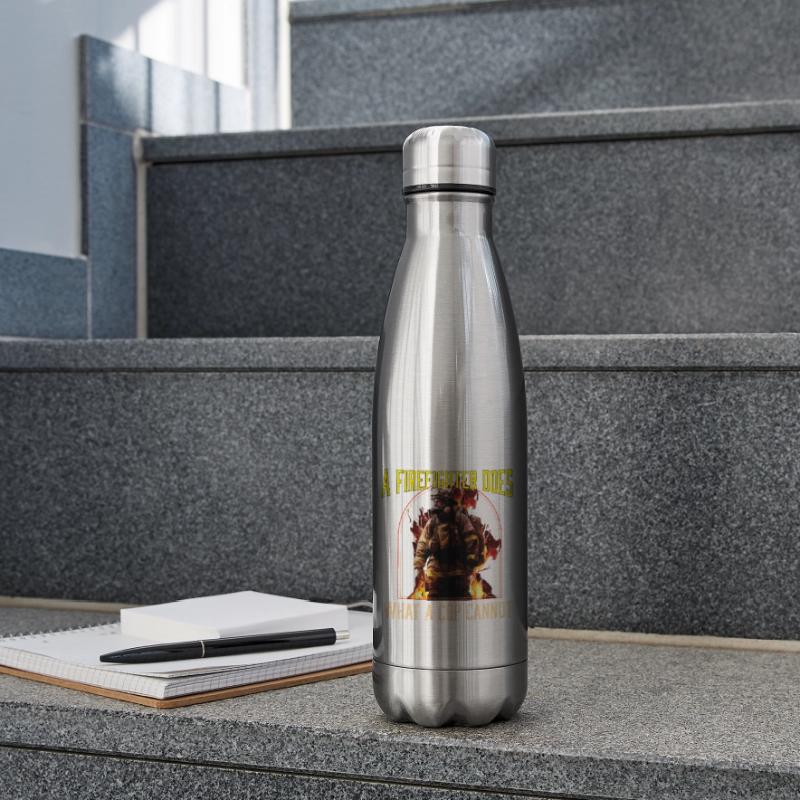 A Firefighter Does What A Cop Cannot Firefighting Isolierflasche