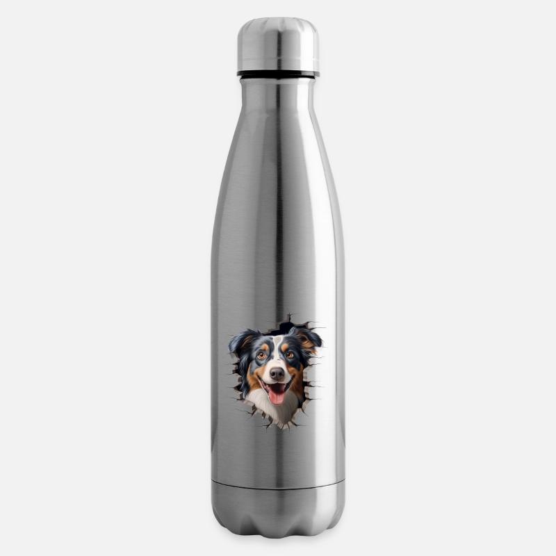 Australian Shepherd Owner - Perfect Aussie - Isolierflasche - Lightsilver