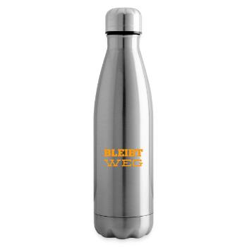 ich wünsche mir Abstand - Isolierflasche - Lightsilver - Rechts