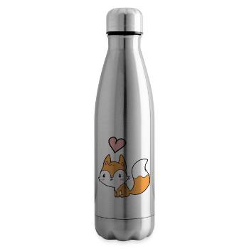 Fuchs - Isolierflasche - Lightsilver - Rechts