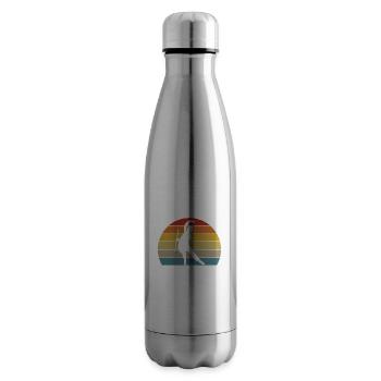 Stepptanz | Stepptänzer Tanzen Tanz Geschenkideen - Isolierflasche - Lightsilver - Rechts