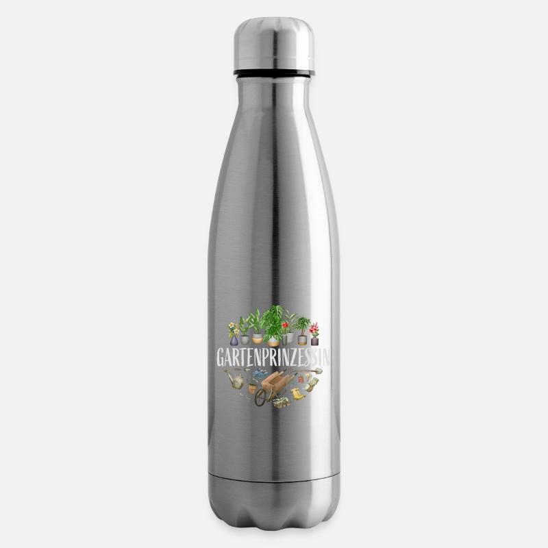 Gartenprinzessin - Isolierflasche - Lightsilver