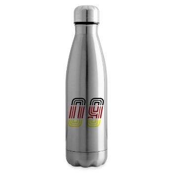 9 Zahl symbol Germany - Isolierflasche - Lightsilver - Rechts