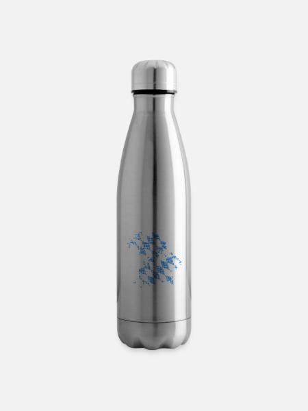 Servus Bayern - Isolierflasche - Lightsilver