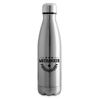 Mechanic profession - Insulated Water Bottle - silver - Right