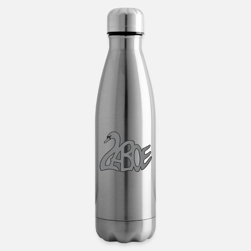 Laboe Schwan grau - Isolierflasche - Lightsilver