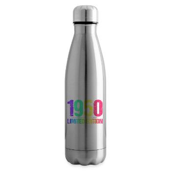 1950 Édition Limitée Vintage 50s Retro Vintage - Bouteille isotherme - argent clair - Droite