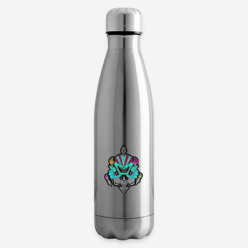 Skull dance - Insulated Water Bottle - silver