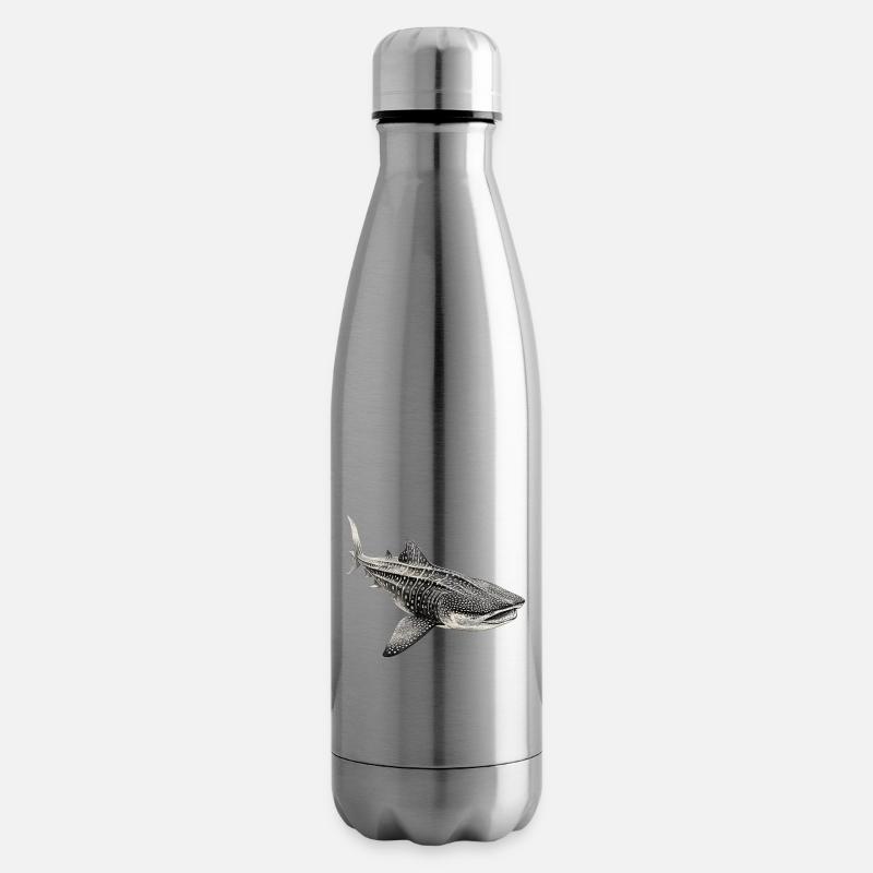 Walhai - Isolierflasche - Lightsilver