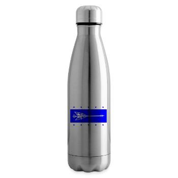 Darts darts sport - Insulated Water Bottle - silver - Right