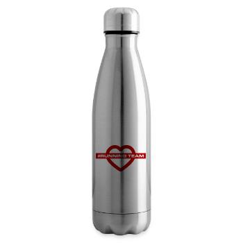 Running Team Heart - Insulated Water Bottle - silver - Right