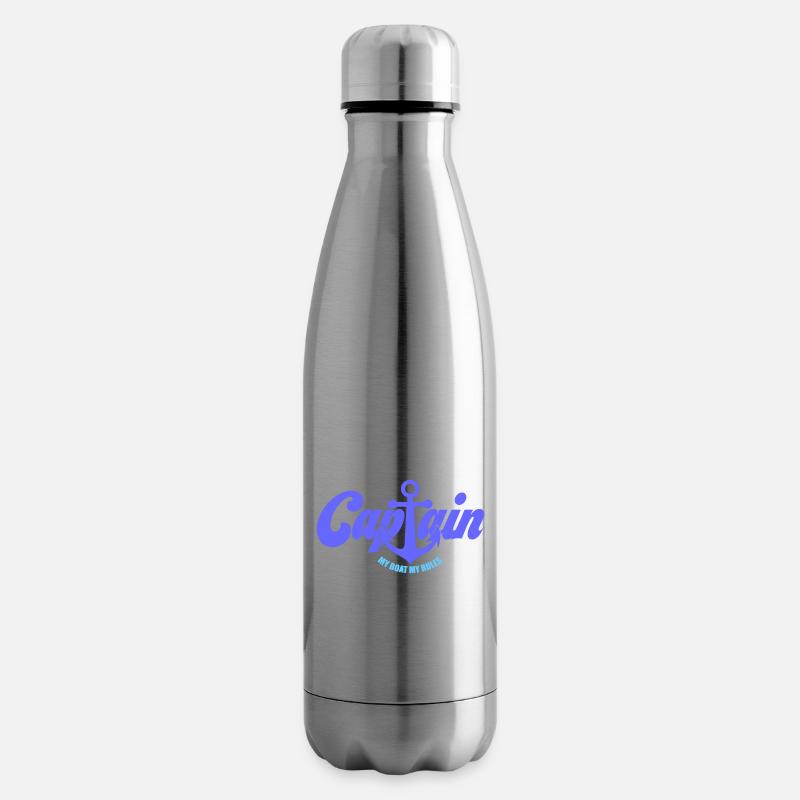 Captain Boot | Farben änderbar - Isolierflasche - Lightsilver