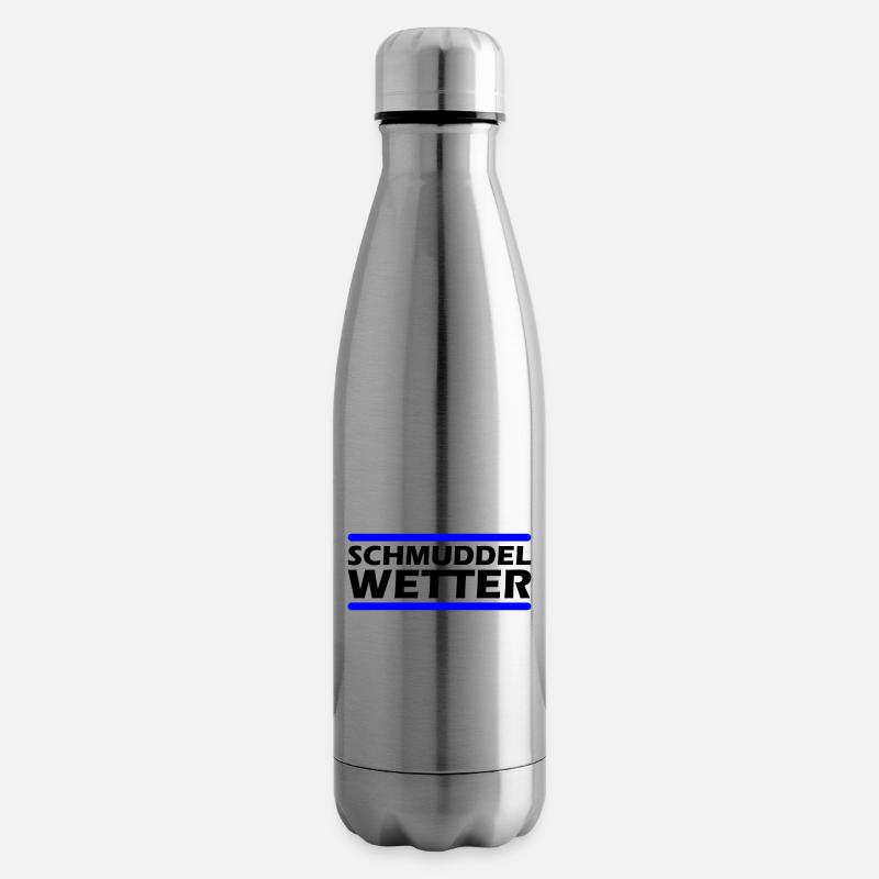 Schmuddel Wetter - Isolierflasche - Lightsilver