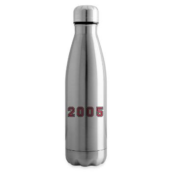2005 year number - Insulated Water Bottle - silver - Right