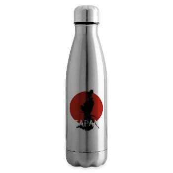 japan ninja fighter manga swordfighting art asia - Insulated Water Bottle - silver - Right