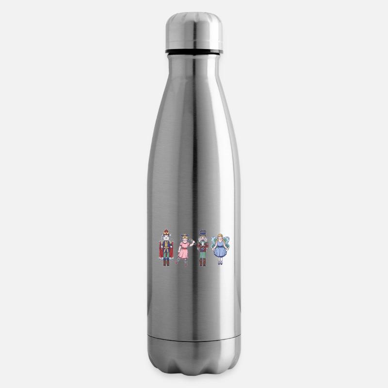 Nussknacker Figuren klassische Nussknacker - Isolierflasche - Lightsilver