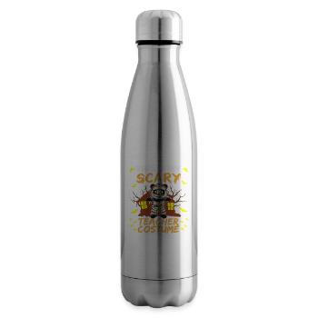 C’est mon effrayant professeur Costume School Halloween - Bouteille isotherme - argent clair - Droite