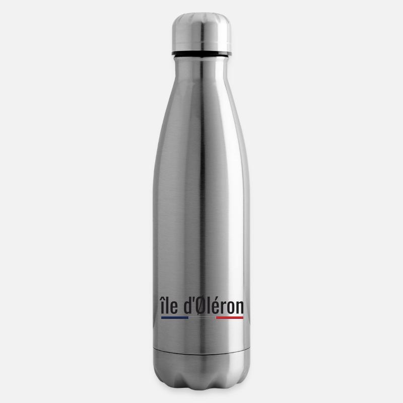 île d'Oléron - Charente-Maritime 17 - Bouteille isotherme - argent clair