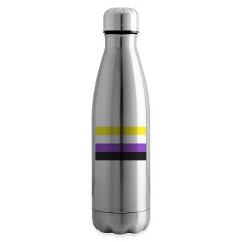 LGBT Nicht-binär - Isolierflasche - Lightsilver - Rechts