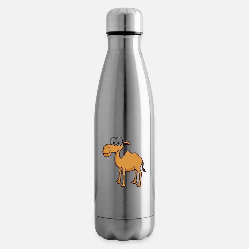 Camel Comic - Bouteille isotherme - argent clair
