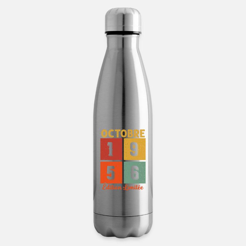Octobre 1956 Édition limitée - Bouteille isotherme - argent clair