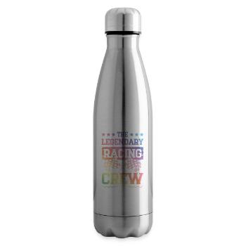 Équipage de course - Bouteille isotherme - argent clair - Droite