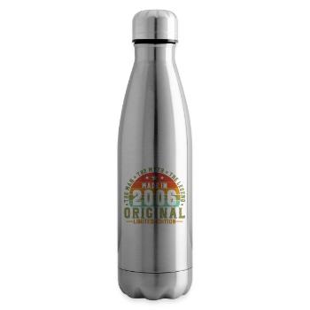 Vinatge 2006 Geburtstagsgeschenk - Isolierflasche - Lightsilver - Rechts