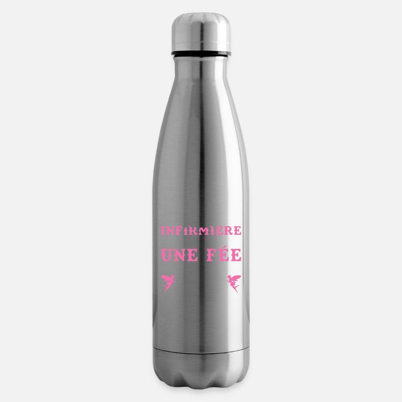 Krankenschwester Humor Diese Krankenschwester ist eine Fee - Isolierflasche - Lightsilver