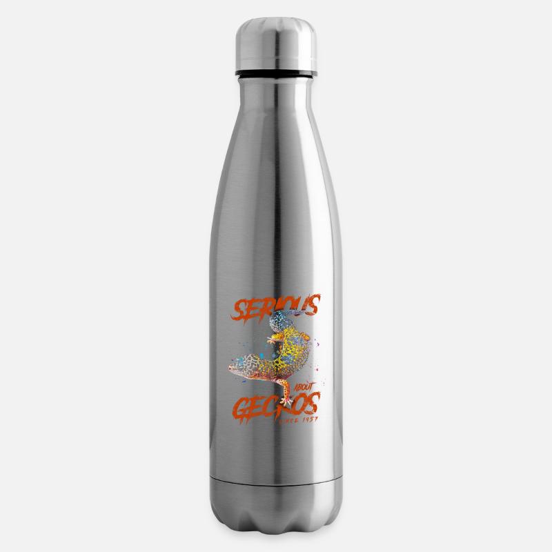 Ernsthaft über Leopardgeckos seit 1957 - Isolierflasche - Lightsilver