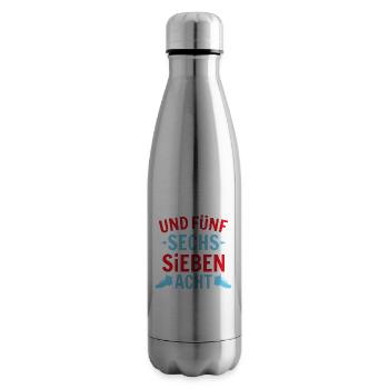 Funkengarde Und 5 6 7 8 Gardetänzerin Gardetanz - Isolierflasche - Lightsilver - Rechts