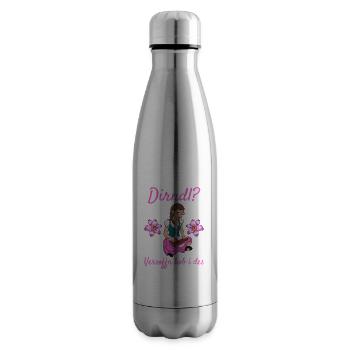 Damen Dirndl Ersatz Trachten Ersatz Bluse Kirmes - Isolierflasche - Lightsilver - Rechts