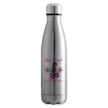 Damen Dirndl Ersatz Trachten Ersatz Bluse Kirmes - Isolierflasche - Lightsilver - Rechts