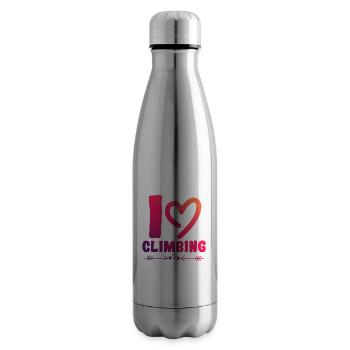 Ich liebe Klettern - Isolierflasche - Lightsilver - Rechts