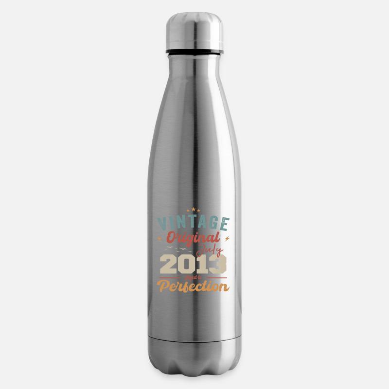 Juli 2013 Geburtstag Juli 2013 Original 2013 Juli - Isolierflasche - Lightsilver