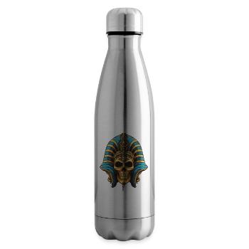 Crâne de pharaon - Bouteille isotherme - argent clair - Droite