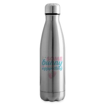 Ostern Schwangerschaft Ankündigung Ostereier - Isolierflasche - Lightsilver - Rechts