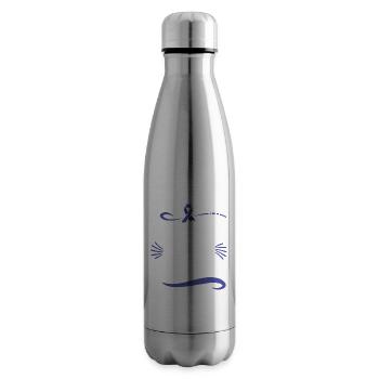 Mal de ventre survivant du syndrome de l’intestin Awarenes - Bouteille isotherme - argent clair - Droite