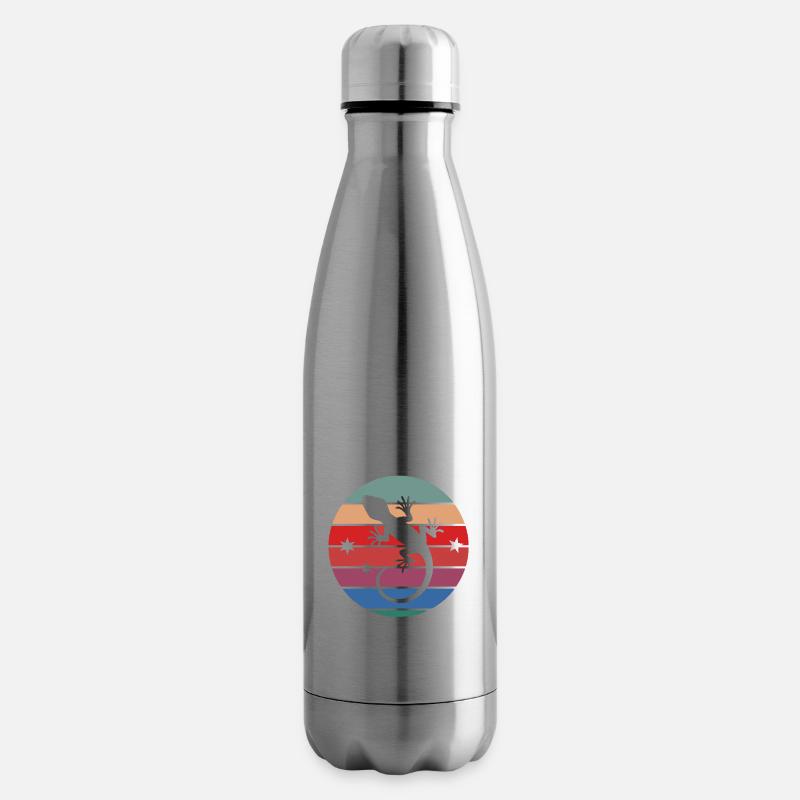 Echsperte Echspertin Lustiger Wortwitz Reptilien - Isolierflasche - Lightsilver