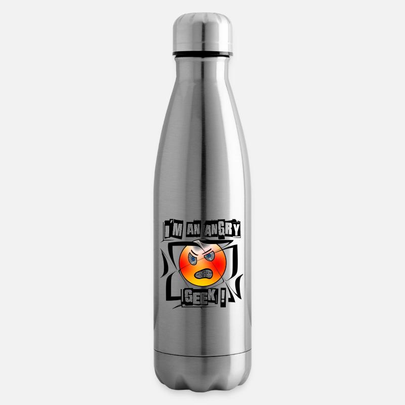 ICH BIN EIN WÜTENDER GEEK - Isolierflasche - Lightsilver