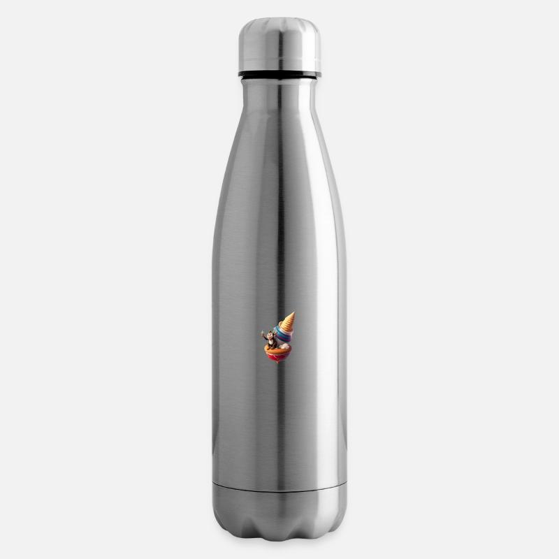 Galaktischer Eisaffe - Isolierflasche - Lightsilver