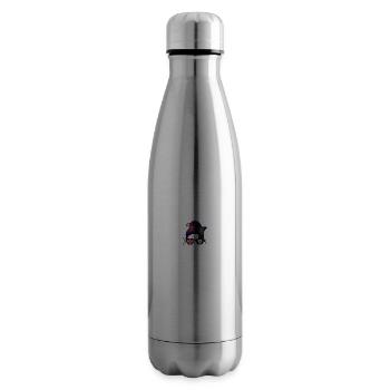 Turks and Caicos Islands - Insulated Water Bottle - silver - Right