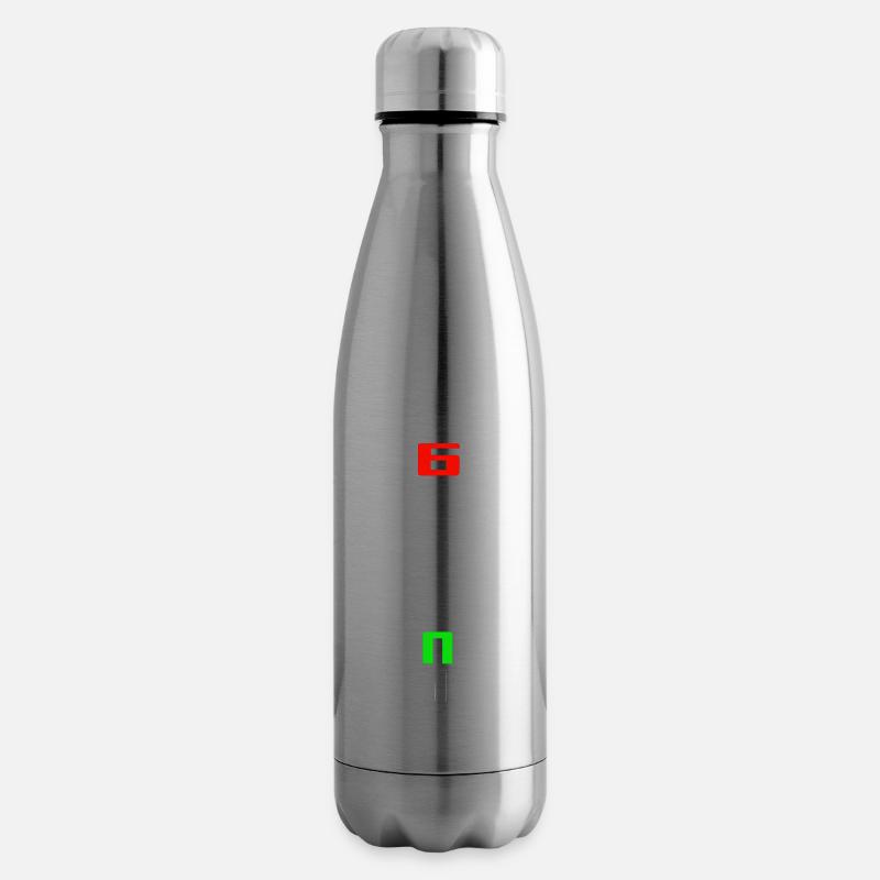 Motorrad ONE UP SIX DOWN - Isolierflasche - Lightsilver